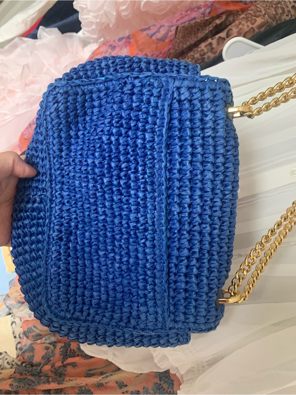 Lauren Ralph Lauren Raffia Bag - Picture 4 of 9